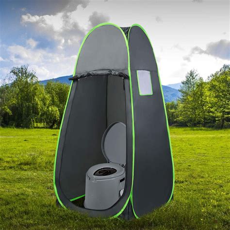 Portable Travel Toilet Compact Potty Bucket Seats W Waste Tank