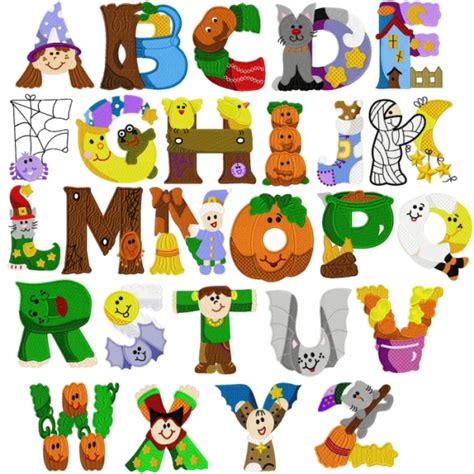 Alphabet Halloween