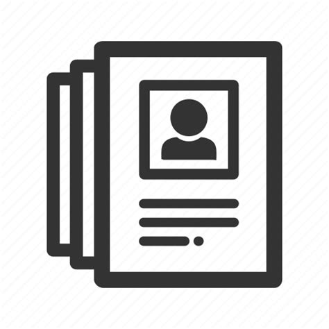 Biography Icon Png