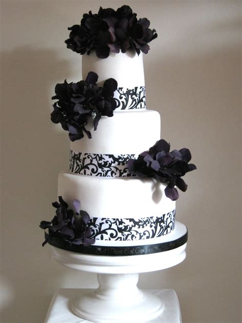 cesley s blog black white and purple wedding