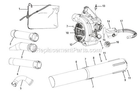 ryobi ry09550 parts list and diagram