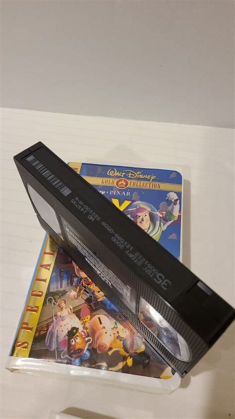 Toy Story Vhs 2000 Special Edition Clam Shell Gold Collection