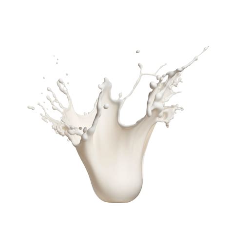 Milk Splash Isolated On Transparent Background Png 25222268 Png
