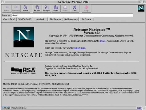 Netscape continued working on both the navigator browser and communicator even though the bundling and name changes kept confusing users. Netscape Navigator 2.0 - 1995 | Web Design Museum