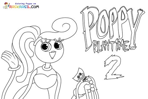 Poppy Playtime Chapter Coloring Pages Kristophrachele