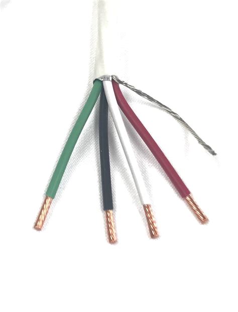 18 Awg 4 Conductor Stranded Shielded Plenum Cable Custom Cable Connection