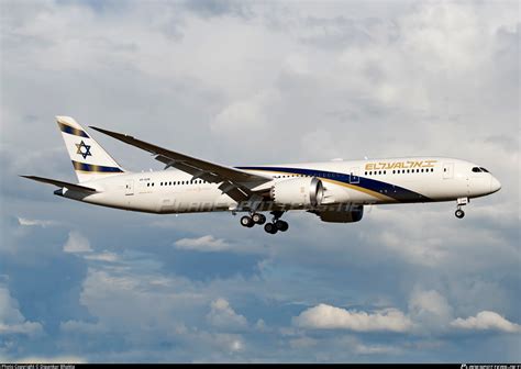 4X EDM El Al Israel Airlines Boeing 787 9 Dreamliner Photo By Dipankar