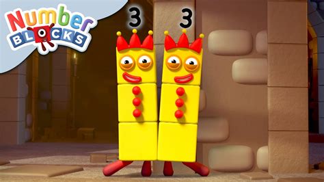 Numberblocks Dungeon Team Learn To Count Youtube