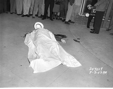 Disturbing Crime Scene Photos From The Lapd In 1953 Nsfw