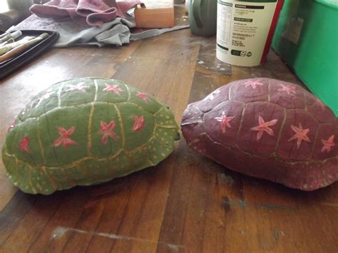 A Pretty Talent Blog Painting Two Turtle Shells