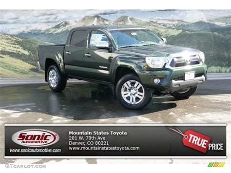 2013 Spruce Green Mica Toyota Tacoma V6 Limited Double Cab 4x4