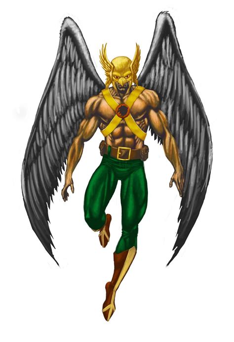 Hawkman Digital Painting By Smittyd On Deviantart Hawkman Dc Comics