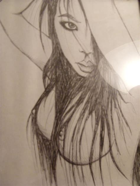 Geisha Drawing By Michael Toth