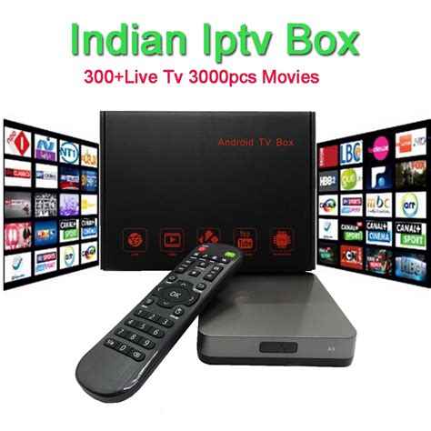 Buy 2 Pcs Azsuper Indian Iptv Box Support Indian