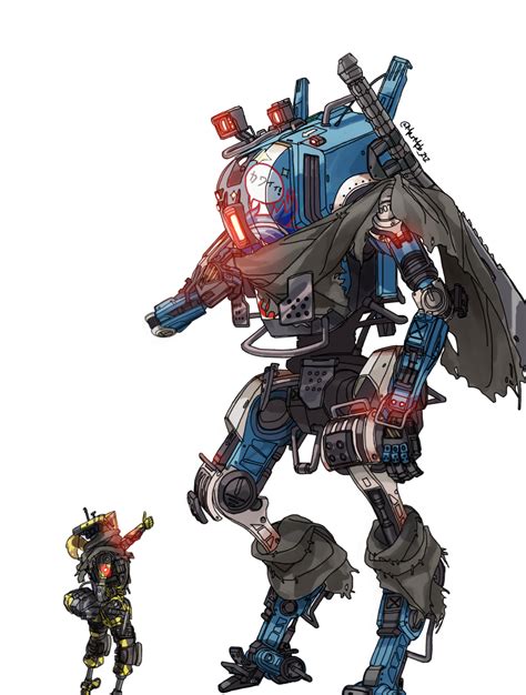 Titanfall 2 Robots Ronin By Marmeleiro212
