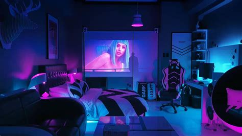 16 Elegant Cyberpunk Bedroom Design Inspiratif Design