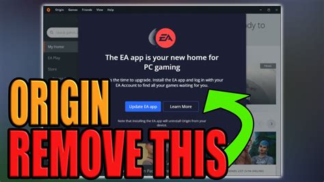 How To Remove Ea App Migration Message In Origin Youtube