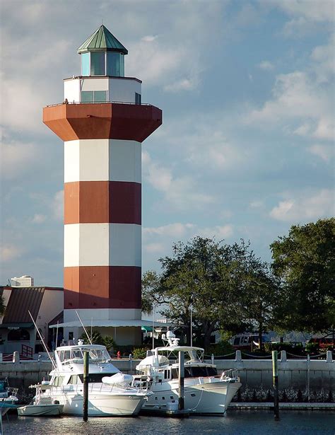 Harbour Town Lighthouse On Hilton Head Island South Carolina South
