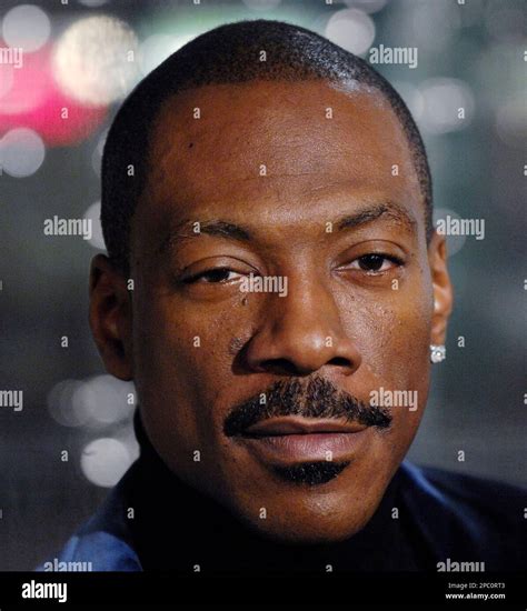 Eddie Murphy Star Of The New Film Norbit Poses At The Premiere Of