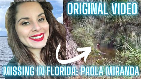 Original Video Sound Of Missing Woman Paola Miranda In The Water At Wekiwa Springs State Park