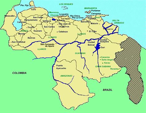 Mapa Interactivo De Venezuela