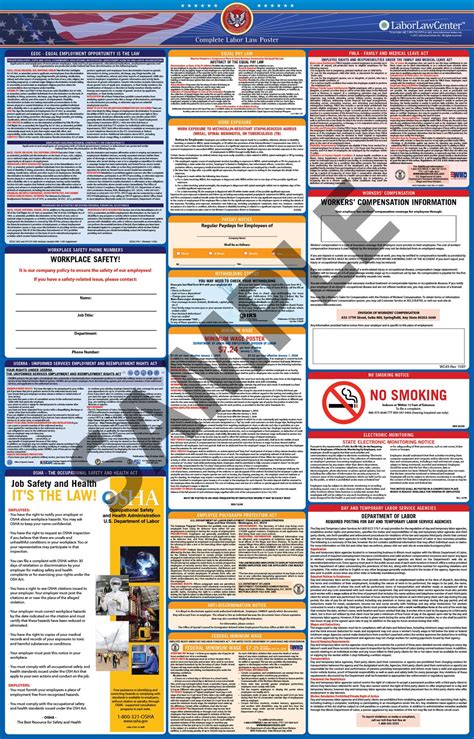 New York State And Federal Labor Law Poster 2019 State And Federal