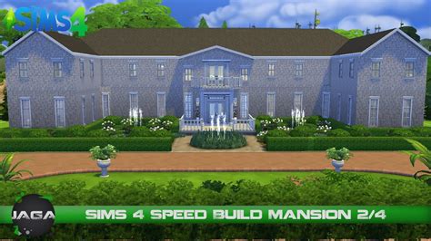 Sims 4 Speed Build Mansion 24 Youtube