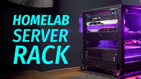 Building A Homelab Server Rack Youtube