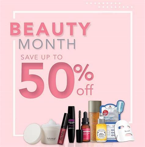 Beauty Month Save Up To 50 Off
