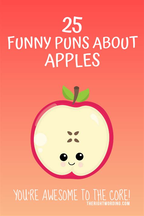 25 Apple Solutely Funny Puns And Jokes About Apples Apple Quotes Funny Puns Puns