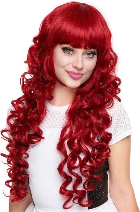Rockstar Wigs Duchess Elodie Crimson Red Wigs Natural Red Hair Red