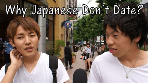 Why Japanese Dont Date Interview Dating Interview Japanese