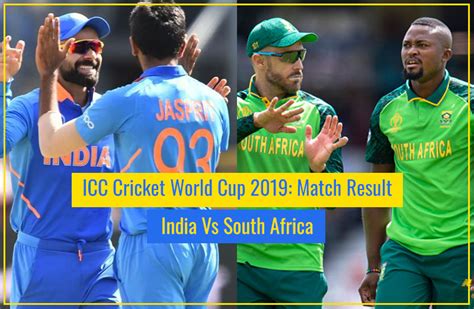 India vs South Africa Match Analysis: ICC World Cup 2019