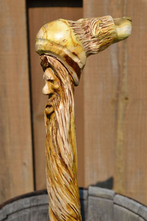 Maybe you would like to learn more about one of these? Double Carved Bear and Wood Spirit with Spiral by ...