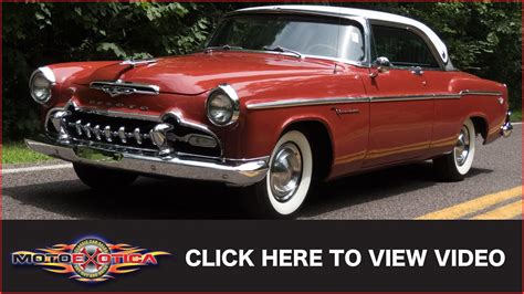 1955 Desoto Firedome Sportsman Coupe Sold Youtube