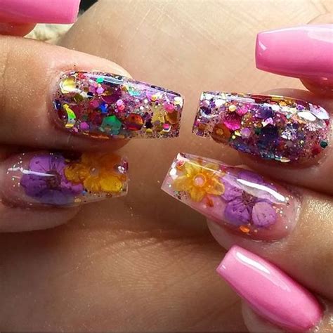 Uñas acrilicas cosas para ponerme pinterest manicuras diseños. 24-disenos-de-unas-con-encapsulado (3) | Beauty and ...