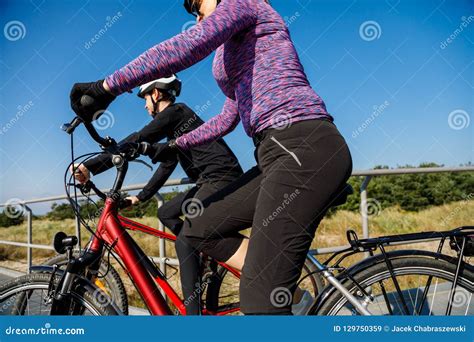 Healthy Lifestyle People Riding Bicycles Stock Image Image Of Aged Lifestyle 129750359