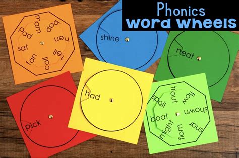 Phonics Word Wheels Are A Fun Engaging Activity For Your Small Group