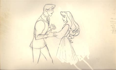 Image Sleeping Beauty Disney Production Drawing 37c Disneywiki