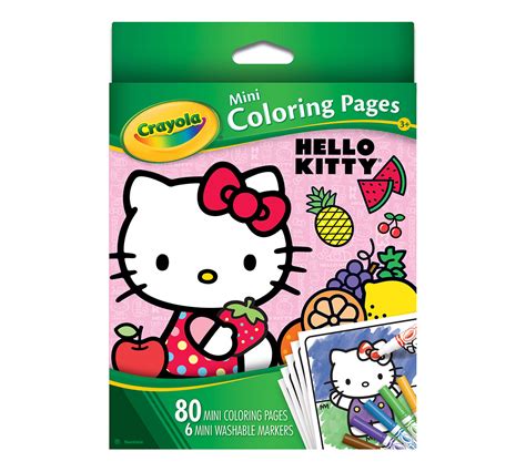 Print free hello kitty coloring sheets and her friends for coloring. Mini Coloring Pages Hello Kitty | Crayola