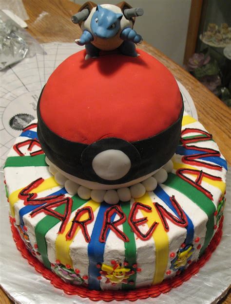 Js Cakes Blastoise Pokemon Cake