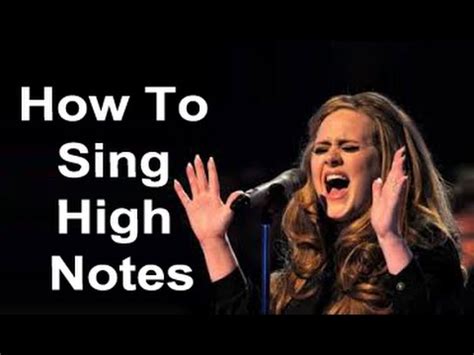 That's strange for me to recall because now i'm able to sing almost an octave higher than that (i now top at tenor high c. How Do You Sing High Notes - How To Sing Better - YouTube