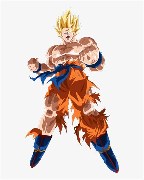 Goku Ssj Namek By Andrewdragonball Zealous Roar Super Saiyan Goku