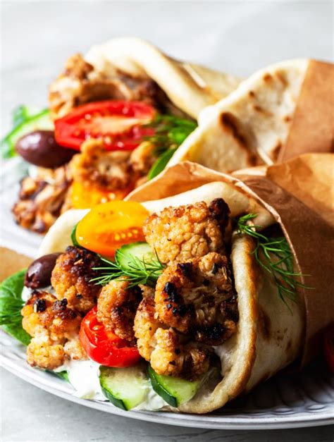 Vegan Cauliflower Gyros Countsofthenetherworld Com