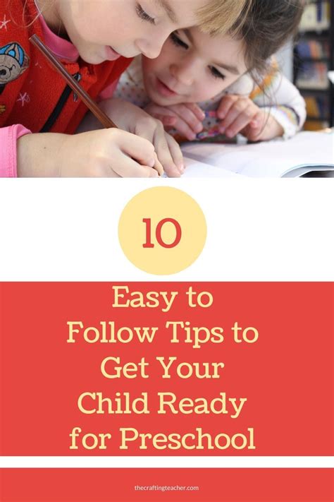 Easy Tips To Get Your Child Ready For Preschool Preschool Parenting