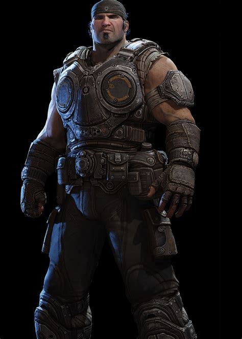 Character Spotlight Marcus Fenix Be A Game Character