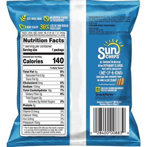 Sunchips Multigrain Chips Variety Pack 40 Count Pack 1 Box Dillons