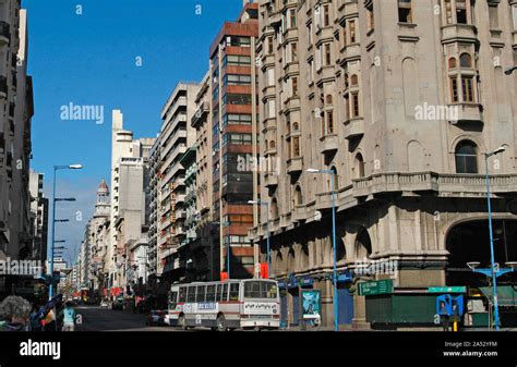 Buildings Montevideo Uruguay Stock Photo Alamy