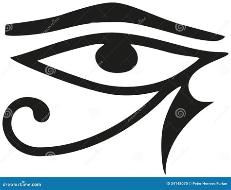 Eye Of Horus Stock Vector Illustration Of Horus Geometry 34148070