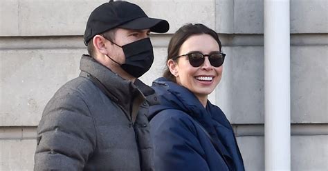 Pregnant Christine Lampard Beams As She Enjoys Stroll With Husband Frank And Daughter Patricia